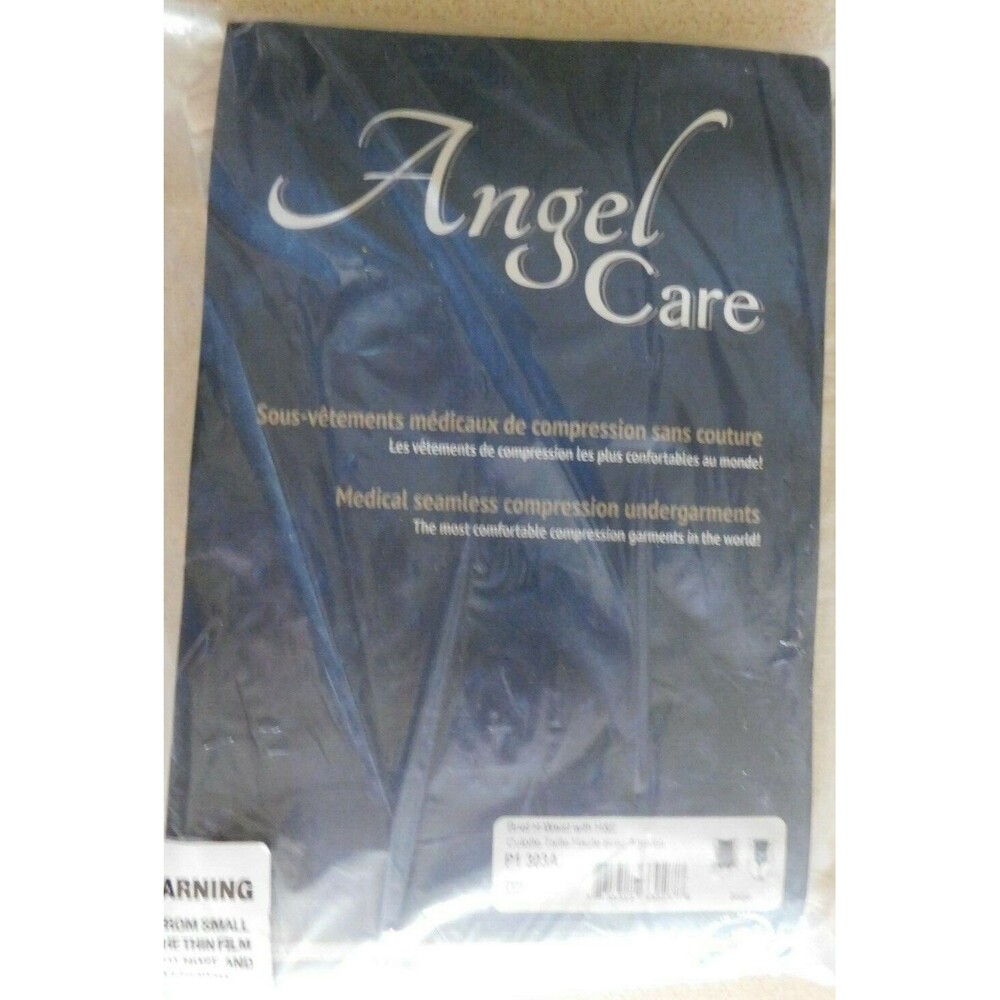 Angel Care Compression High Waist Brief with Hook and Eye Closure Beige
